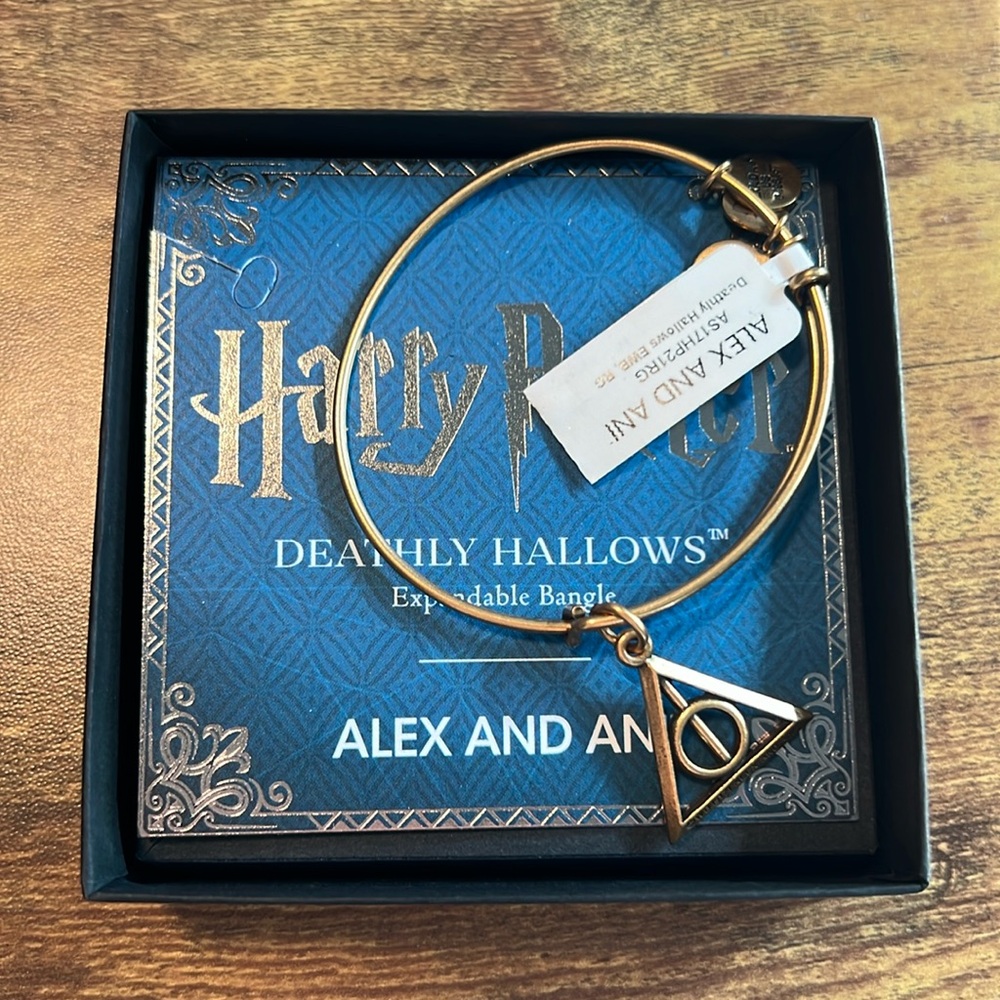 New Harry Potter Deathly Hallows Alex & Ani Bracelet